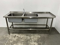 Rvs spoeltafel - afbeelding 2 van  8