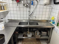 Rvs spoeltafel - afbeelding 2 van  5