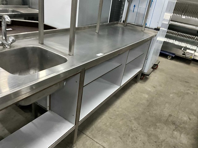 Rvs spoeltafel - afbeelding 3 van  4