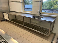 Rvs spoeltafel - afbeelding 1 van  10