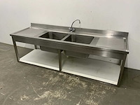 Rvs spoeltafel - afbeelding 1 van  6