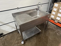 Rvs spoeltafel - afbeelding 3 van  5