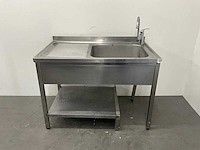 Rvs spoeltafel - afbeelding 2 van  8