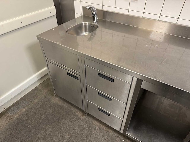 Rvs spoeltafel - afbeelding 3 van  7