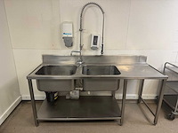 Rvs spoeltafel - afbeelding 1 van  7