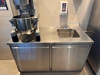 Rvs spoeltafel - afbeelding 2 van  5