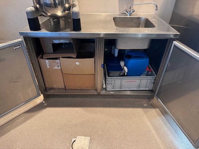 Rvs spoeltafel - afbeelding 4 van  5