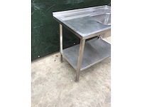Rvs spoeltafel - afbeelding 4 van  4