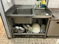 Rvs spoeltafel - afbeelding 2 van  8