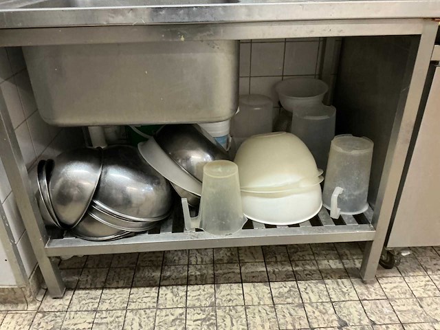 Rvs spoeltafel - afbeelding 3 van  8