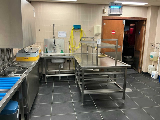 Rvs spoeltafel - afbeelding 1 van  10