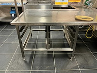 Rvs spoeltafel - afbeelding 9 van  10