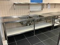 Rvs spoeltafel - afbeelding 2 van  9