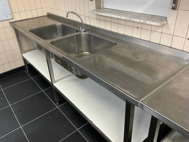 Rvs spoeltafel - afbeelding 3 van  9