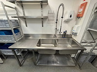 Rvs spoeltafel - afbeelding 1 van  5