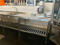 Rvs spoeltafel - afbeelding 2 van  6