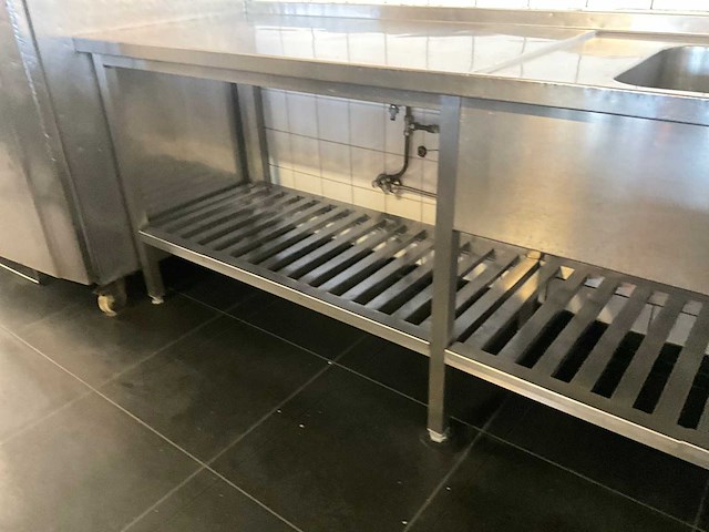Rvs spoeltafel - afbeelding 5 van  6