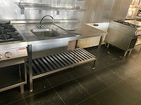Rvs spoeltafel - afbeelding 2 van  8