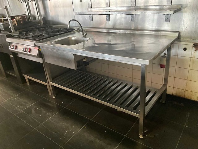 Rvs spoeltafel - afbeelding 4 van  8