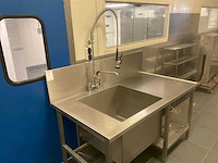 Rvs spoeltafel - afbeelding 1 van  6