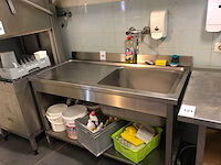 Rvs spoeltafel - afbeelding 1 van  4