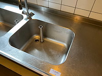 Rvs spoeltafel - afbeelding 1 van  2