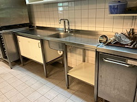 Rvs spoeltafel - afbeelding 1 van  5