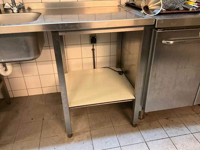 Rvs spoeltafel - afbeelding 4 van  5