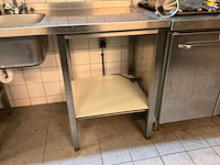 Rvs spoeltafel - afbeelding 4 van  5