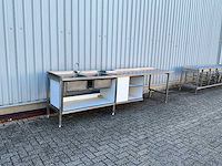 Rvs spoeltafel