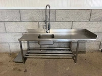 Rvs spoeltafel - afbeelding 2 van  6