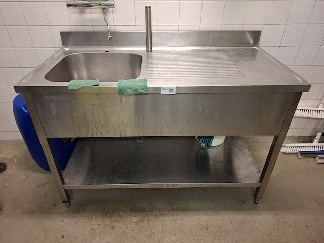 Rvs spoeltafel - afbeelding 2 van  4