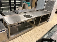 Rvs spoeltafel - afbeelding 2 van  7