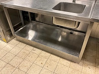 Rvs spoeltafel - afbeelding 4 van  7