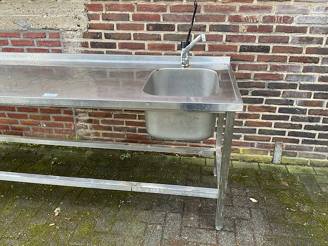 Rvs spoeltafel - afbeelding 2 van  6