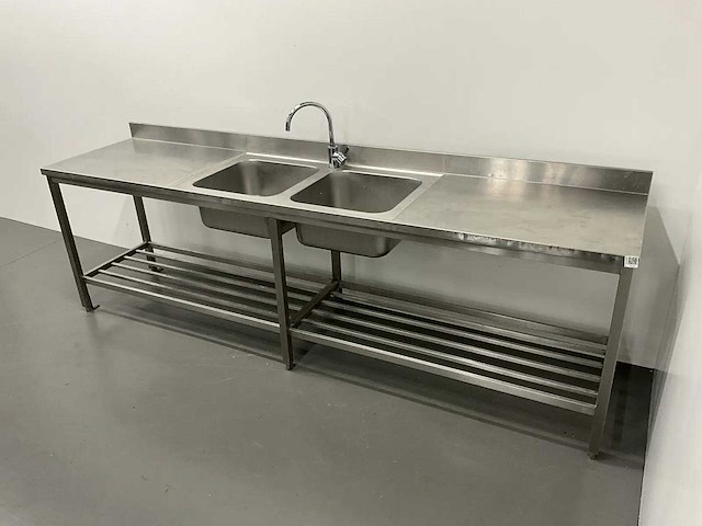 Rvs spoeltafel - afbeelding 1 van  9