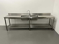 Rvs spoeltafel - afbeelding 2 van  9