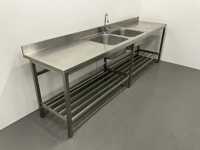 Rvs spoeltafel - afbeelding 3 van  9