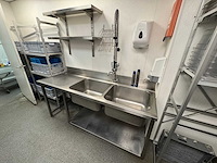 Rvs spoeltafel - afbeelding 1 van  6