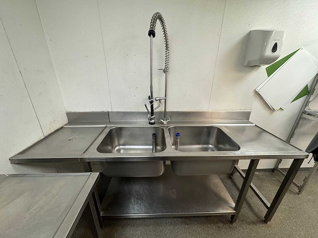 Rvs spoeltafel - afbeelding 2 van  6