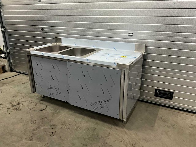 Rvs spoeltafel - afbeelding 1 van  6