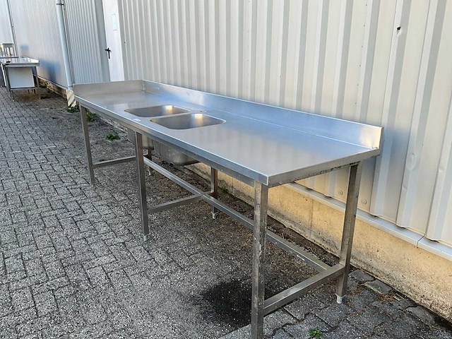 Rvs spoeltafel - afbeelding 2 van  10