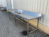 Rvs spoeltafel - afbeelding 2 van  10