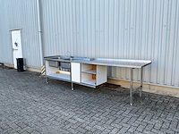 Rvs spoeltafel - afbeelding 2 van  14