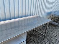 Rvs spoeltafel - afbeelding 8 van  14