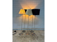 Rvs staande design lamp (5x) - afbeelding 2 van  4