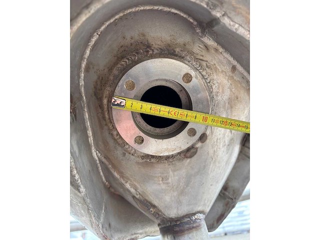 Rvs staande dubbelwandige tank ca. 9000ltr. - afbeelding 11 van  25