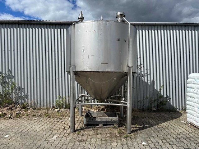 Rvs staande dubbelwandige tank ca. 9000ltr. - afbeelding 13 van  25