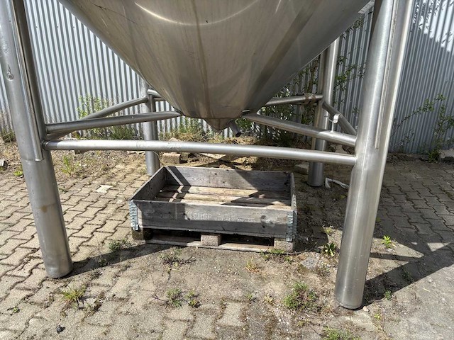 Rvs staande dubbelwandige tank ca. 9000ltr. - afbeelding 16 van  25