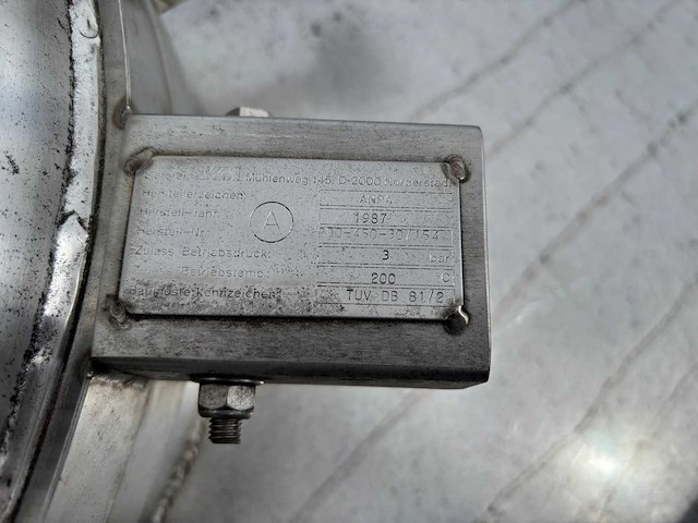 Rvs staande dubbelwandige tank ca. 9000ltr. - afbeelding 18 van  25